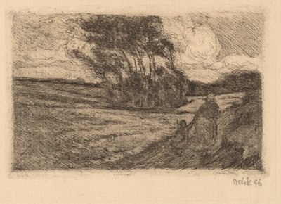Fırtına (Küçük) by Emil Orlik