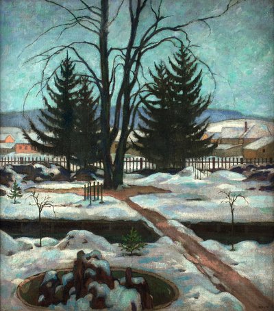 Kış mevsimi by Emil Orlik