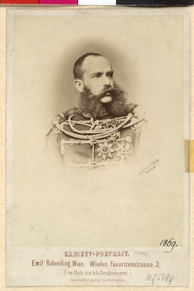 Avusturya İmparatoru I. Franz Joseph by Emil Rabending