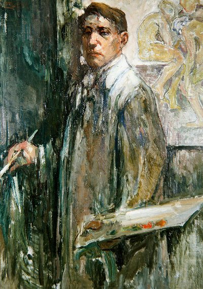 Otoportre, c.1910 (tuval üzerine yağlı boya) by Emil Zoir