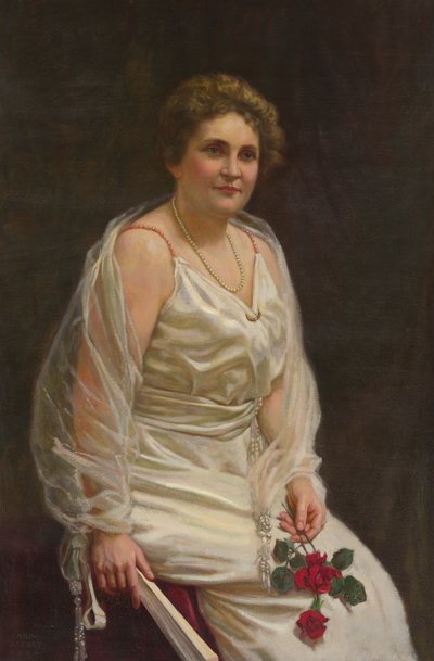 Edith Bolling Galt Wilson, 1924. by Emile Alexay