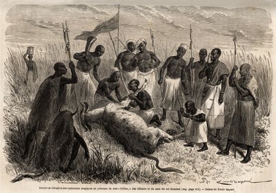 Bir büyücü Uganda