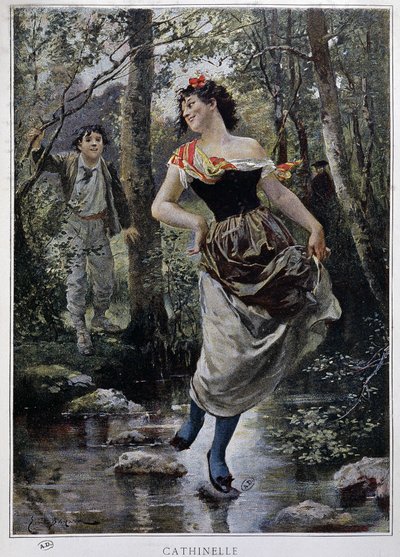 Cathinelle - Bayard tarafından, 20. yüzyılın başlarında by Emile Antoine Bayard