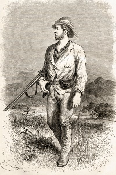 Sir Henry Morton Stanley, J. Robert tarafından oyulmuş 