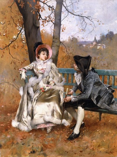 buluşma by Emile August Pinchart