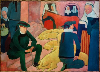 domuz pazarı by Emile Bernard