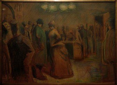 Etin olduğu saat by Emile Bernard