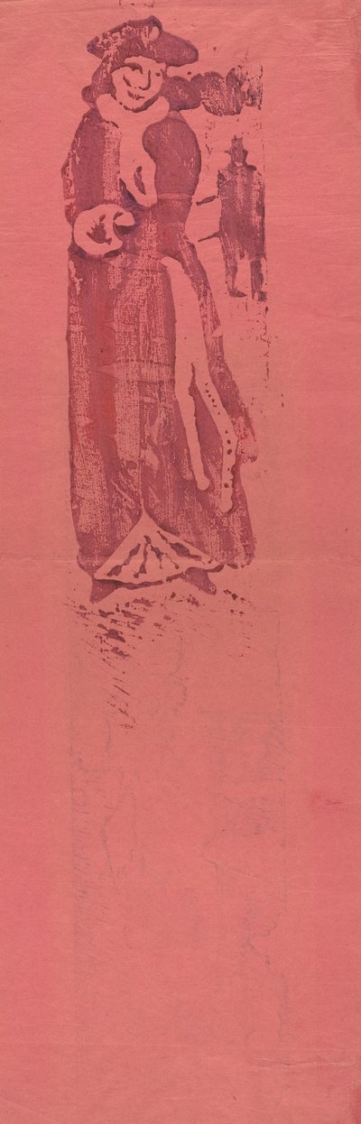 Manşonlu Kadın (La Dame au Manchon) by Emile Bernard