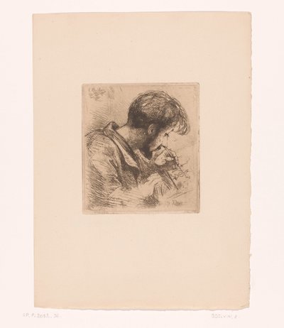 Portre Bir Paul Adolphe Rajon by Emile Boilvin