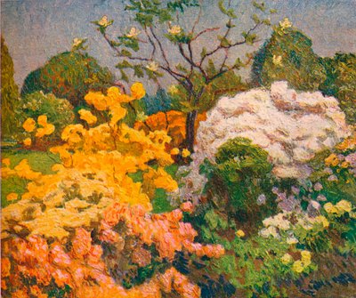 Açelyalar, Kew Bahçeleri, c1914 by Emile Claus