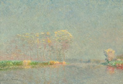 Lys üzerinde sis by Emile Claus
