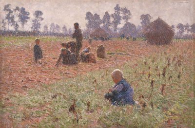 Mısır Toplama by Emile Claus