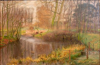 Ooidonk Bahçesi by Emile Claus