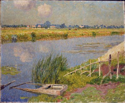 Lily Bankaları, 1912 by Emile Claus