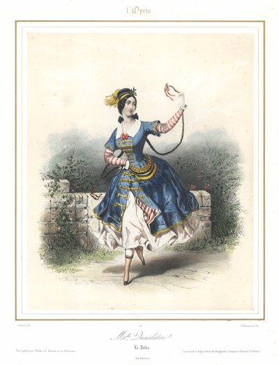 Fransız balerin Adele Dumilatre, Paris Operası
