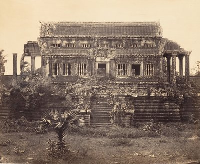 Büyük Pagoda - Kuzey Edicule, 1866. by Emile Gsell