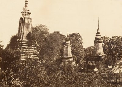 Nam-Vian - Mezarlar, 1866. by Emile Gsell
