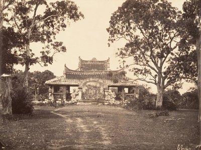 Adran Piskoposunun Mezarı, 1866. by Emile Gsell