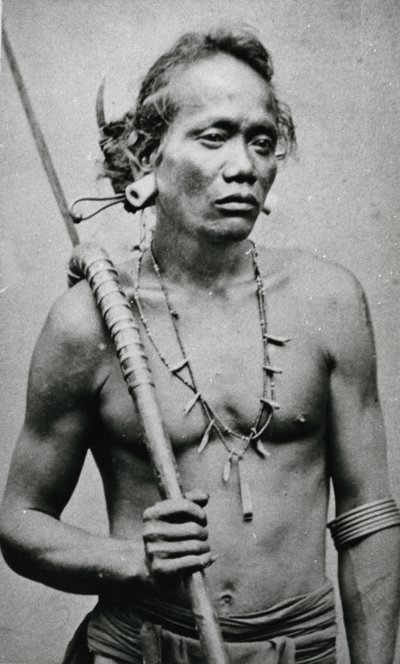 Vietnamlı veya Kamboçyalı Kabile Şefi, 1870