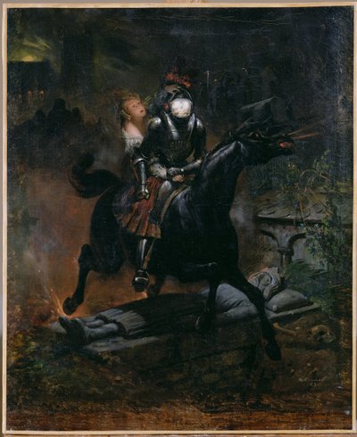 Leonore Şarkısı, 1839 by Emile Jean Horace Vernet
