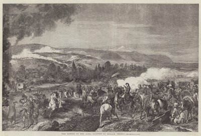 Alma Savaşı by Emile Jean Horace Vernet