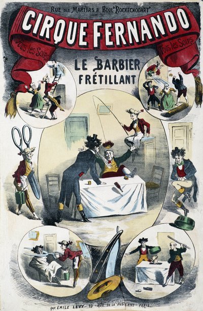 Cirque Fernando: Yazı Berberi - Lévy