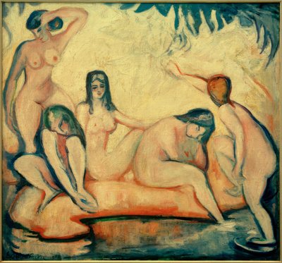 yüzücüler by Emile Othon Friesz
