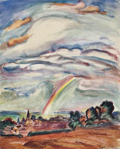 Regnbüen Montiullier by Emile Othon Friesz