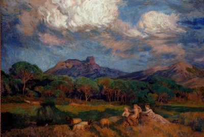 Les Dryades by Marie Auguste Emile Rene Menard