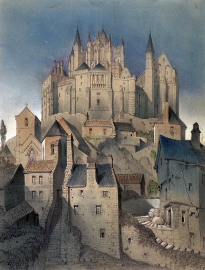 Mont Saint Michel - Emile Sagot tarafından, Avranches Müzesi by Emile Sagot