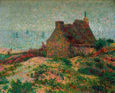 Denize bakan Breton ev by Emile Schuffenecker