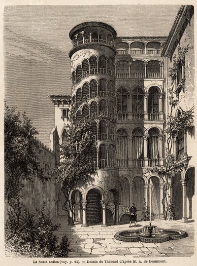La Scala Antica, Therond tarafından, Adalbert de Beaumont