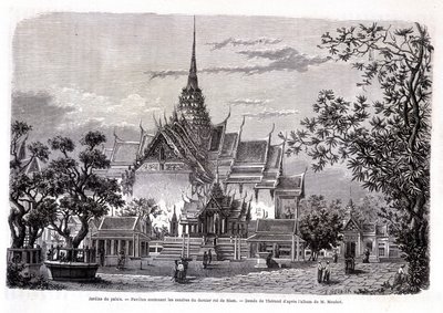 Saray bahçesi. Siyam