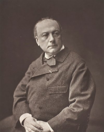 Théodore de Banville, [Fransız şair ve yazar], c. 1876. by Emile Tourtin