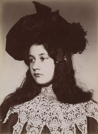 Denise Zola, yak. 1900. by Emile Zola