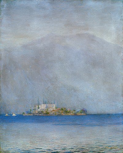 San Giulio Adası by Emilio Longoni