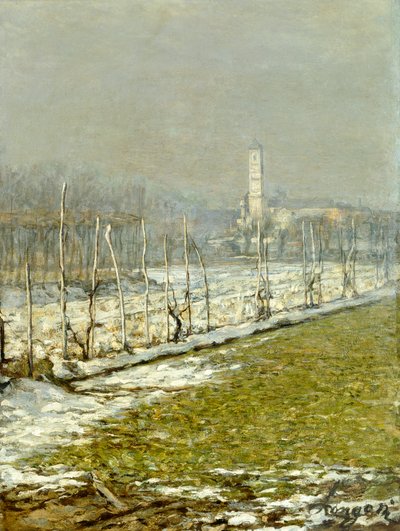 Manzara. Kış Güneşi by Emilio Longoni