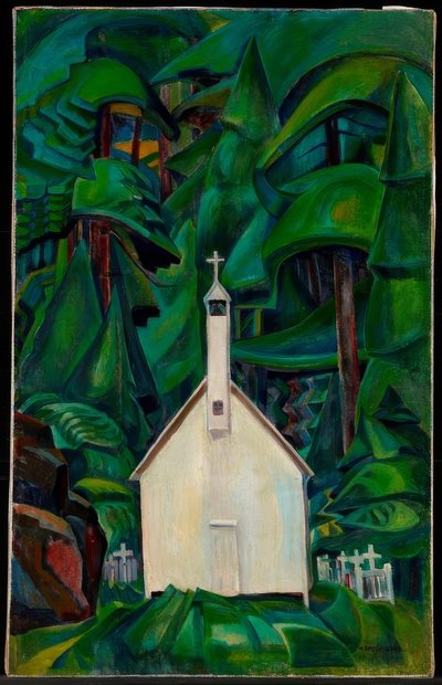 E.Carr, Hint Kilisesi by Emily Carr
