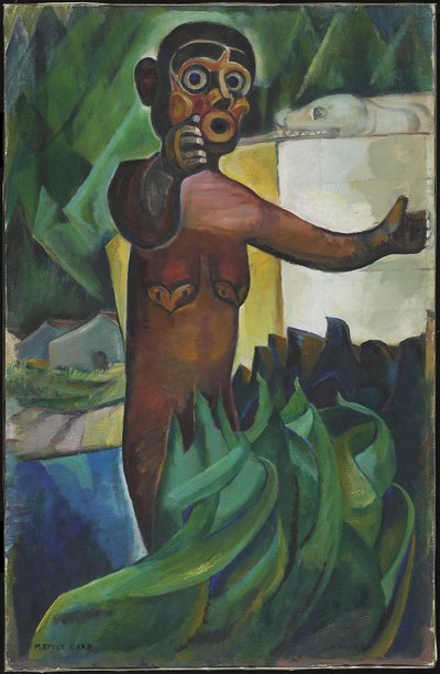 Guyasdoms D'Sonoqua, 1930 dolayları (tuval üzerine yağlıboya) by Emily Carr