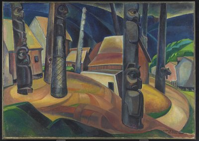Kispiax Köyü by Emily Carr