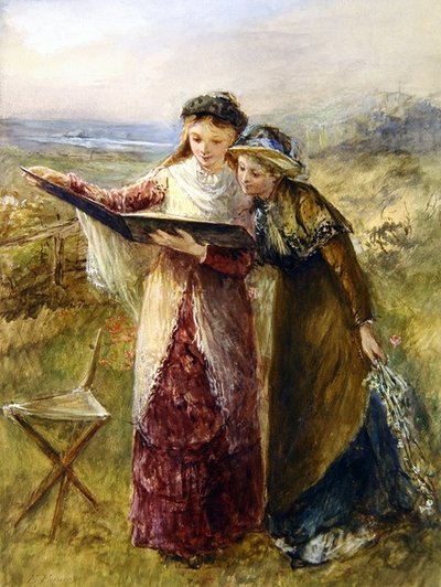 Eskiz Kitabı (kağıt üzerine sulu boya) by Emily Farmer