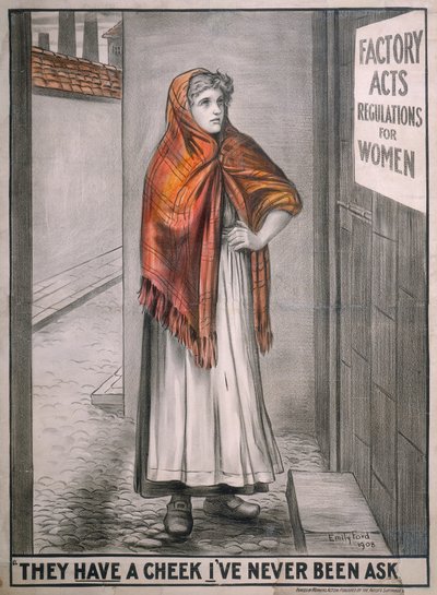 Bana hiç sorulmamış bir yanakları var, 1908 by Emily Ford