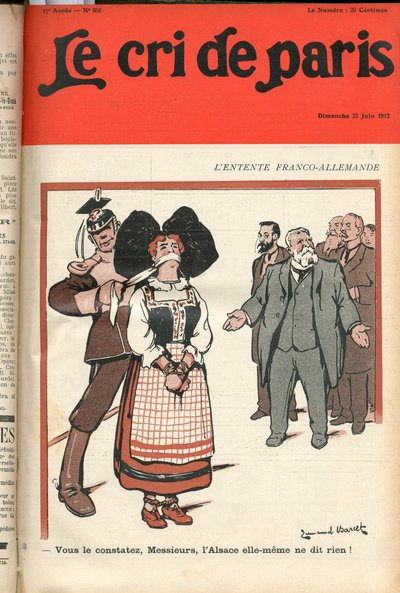 Renklerde Hiciv “Le Cri de Paris”in Kapağı by Emmanuel Barcet