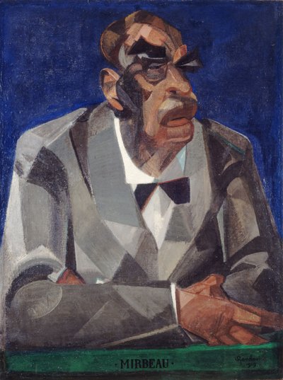 Octave Mirbeau 1848-1917, 1919. by Emmanuel Gondouin
