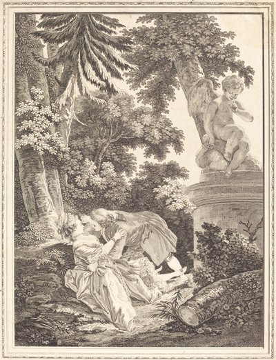 Gece by Emmanuel Jean Nepomucène de Ghendt after Pierre Antoine Baudouin
