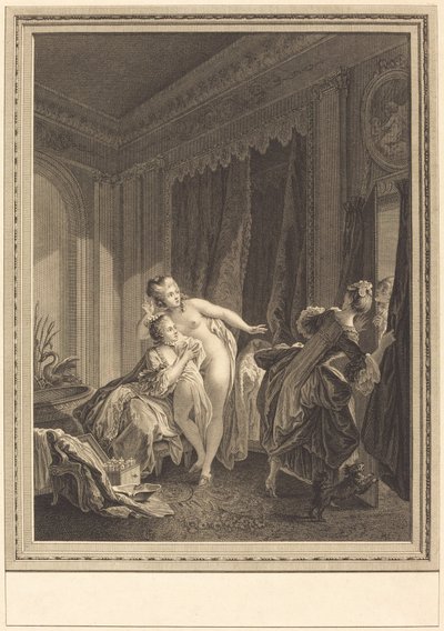 Akşam by Emmanuel Jean Nepomucène de Ghendt after Pierre Antoine Baudouin
