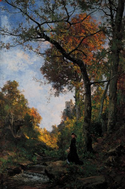 Cernay. sonbahar yürüyüşü by Emmanuel Lansyer