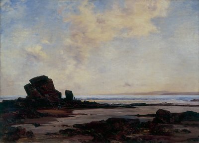 Düşük gelgitte Douarnenez Körfezi by Emmanuel Lansyer