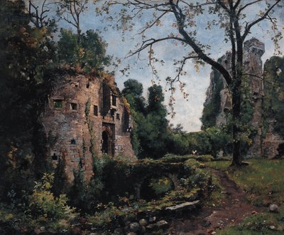 Bastion des Ormes, Château de Clisson'un içi by Emmanuel Lansyer