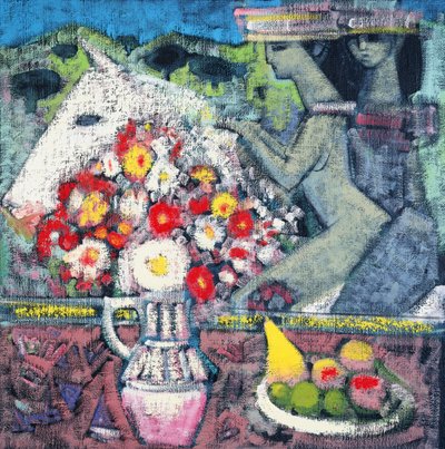 Biniciler (gemide yağ) by Endre Roder